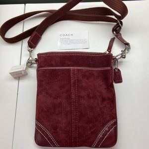 Coach Bordeaux Swing Pack -NWT